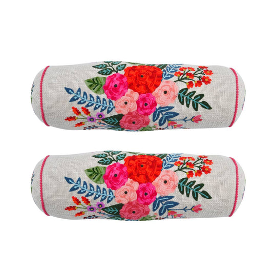 GREENHOUSE FLORAL BOLSTER 20x7"