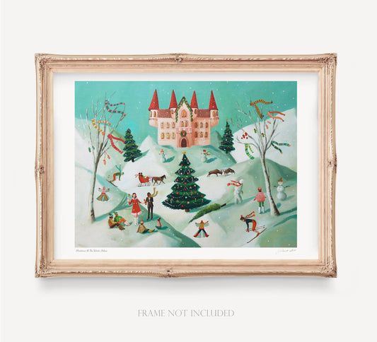 Christmas At The Winter Palace Art Print- 12"x16"