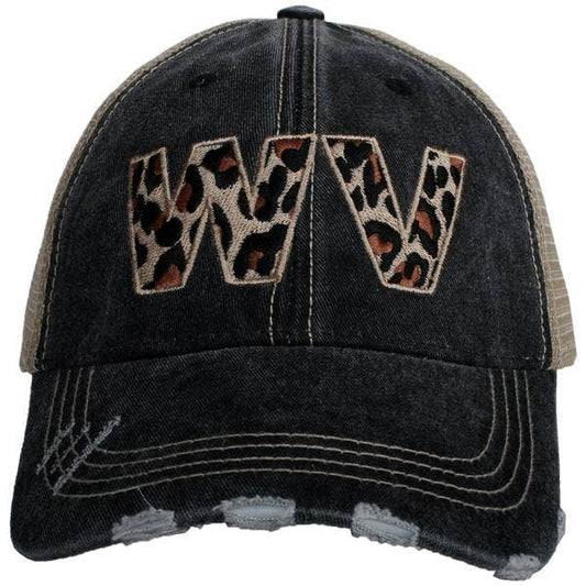 West Virginia Leopard State Hat