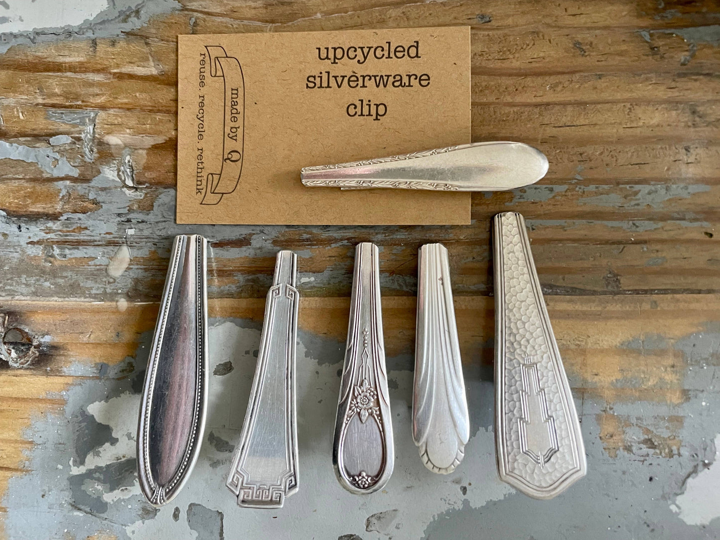 Reclaimed Silverware Clip