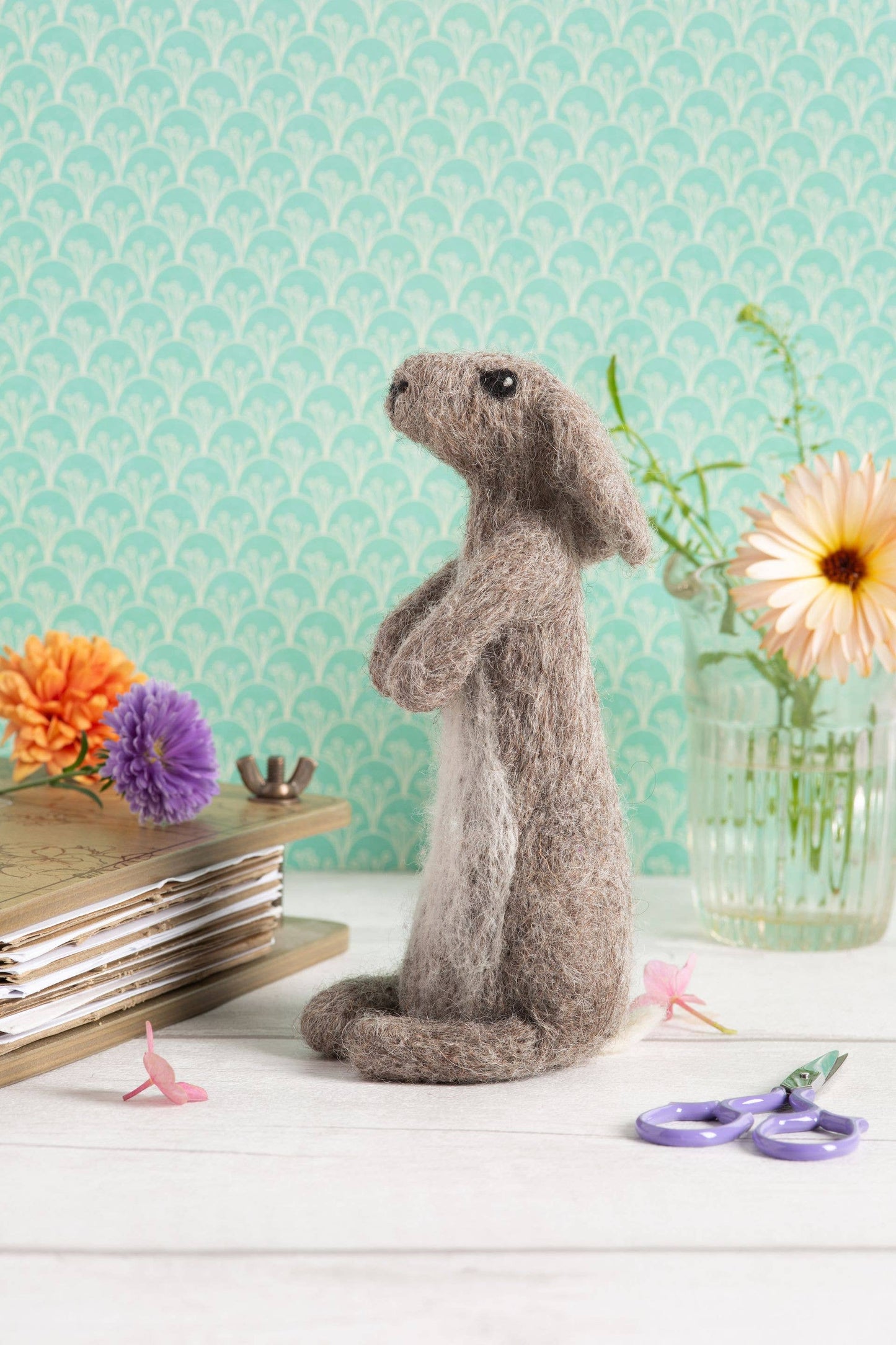 Rabbit Needle Felting Kit