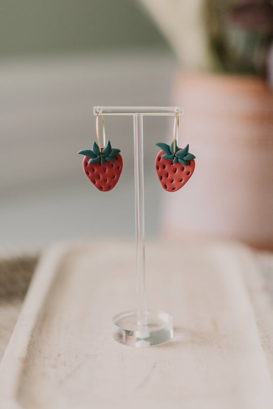 Strawberry Hoops