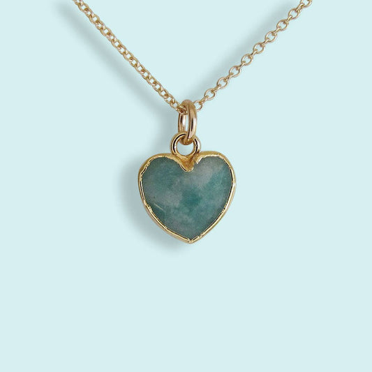 Heart of Stone Amazonite Necklace