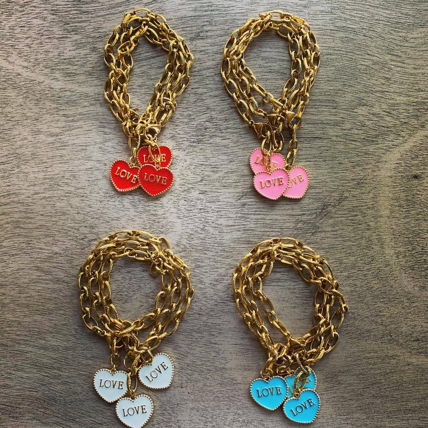 Captured Bracelet: Red