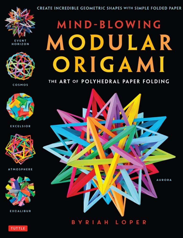 Mind-Blowing Modular Origami: Polyhedral Paper Folding Art