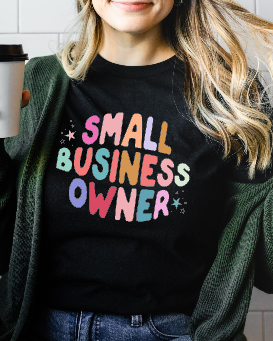 Small Business Owner Rainbow Tee | Pride Collection