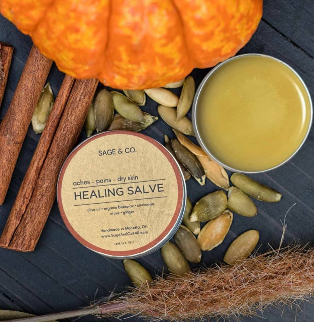 Healing Salve for Fall / Holistic / Stocking Stuffer / Gift