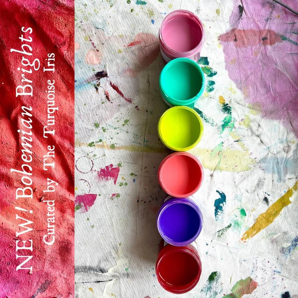 Bohemian Brights by The Turquoise Iris - DIY Paint