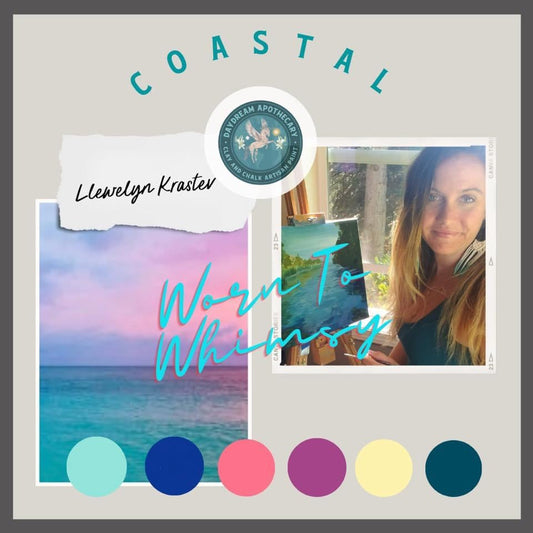 Coastal By Llewelyn of Worn to Whimsy-Clay and Chalk Paint - Daydream Apothecary Paint Zero VOC