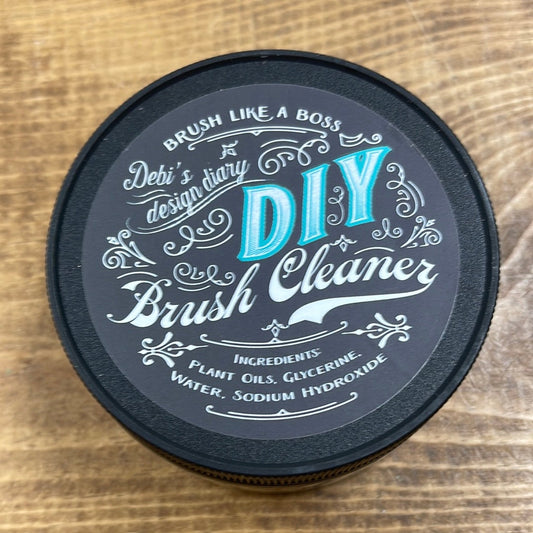 DIY Brush Cleaner by Debi's Design Diary