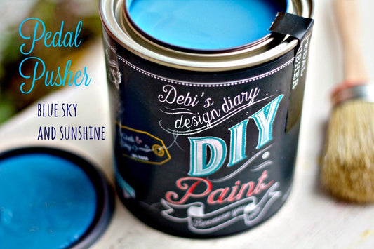 Pedal Pusher DIY Paint by Debi's Design Diary