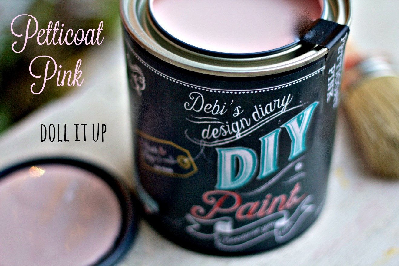 Petticoat Pink DIY Paint by Debi's Design Diary